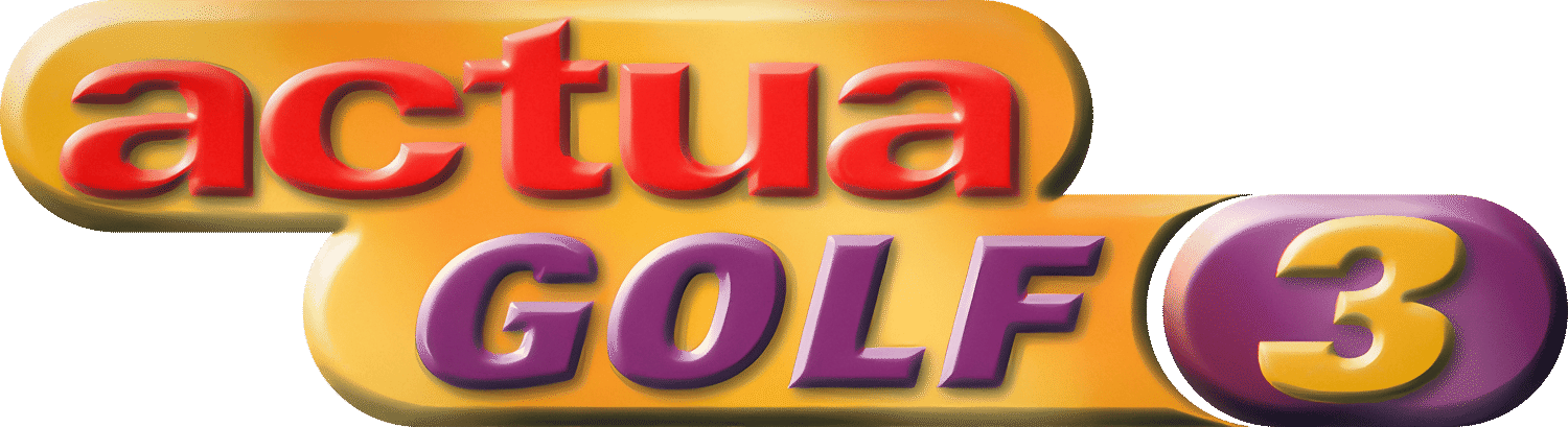 Actua Golf 3 logo for Playstation